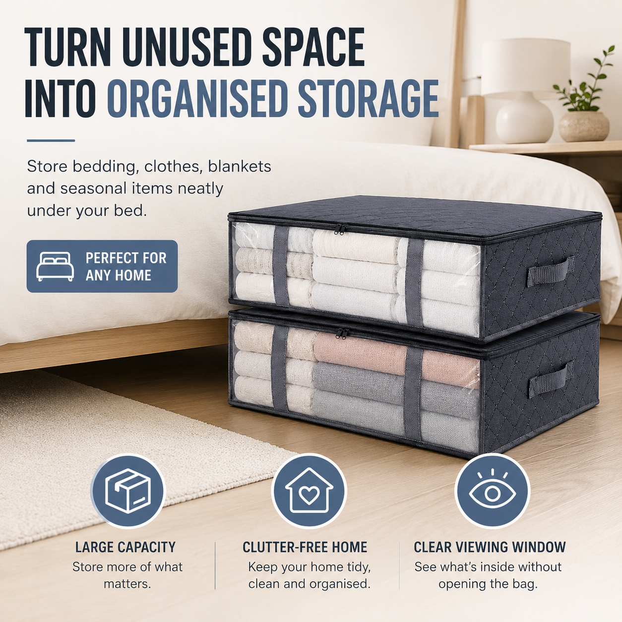 StoreNest™ Underbed Storage Bags
