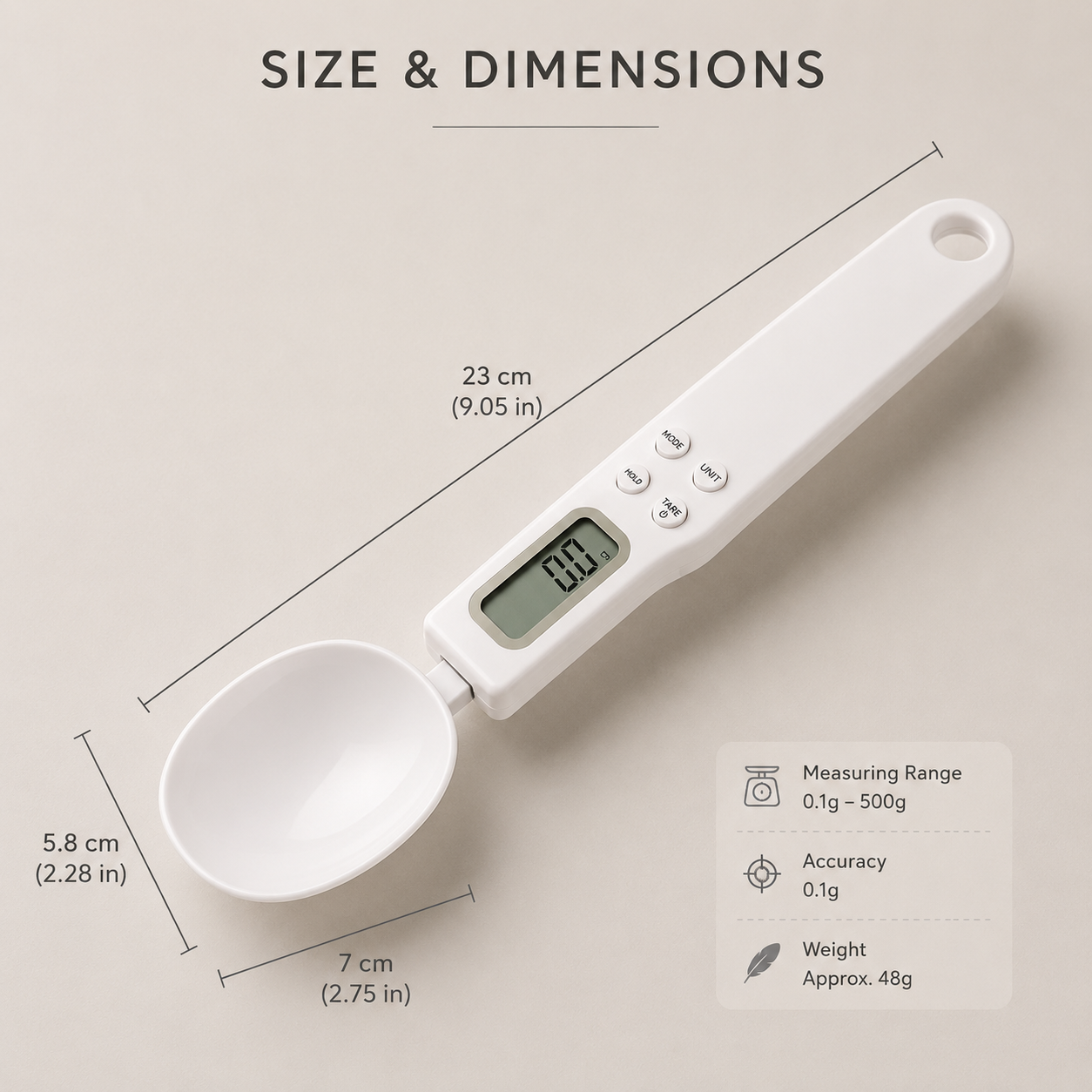 Precision Digital Spoon
