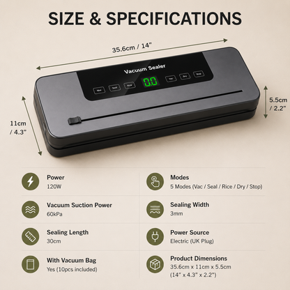 FreshSeal Vacuum Sealer