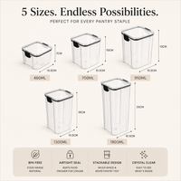 PantryPod™ | Airtight Pantry Containers