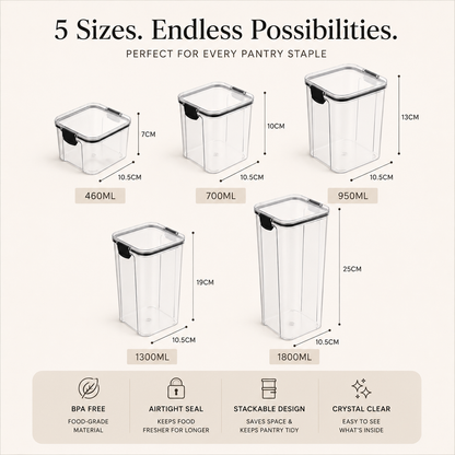 PantryPod™ | Airtight Pantry Containers