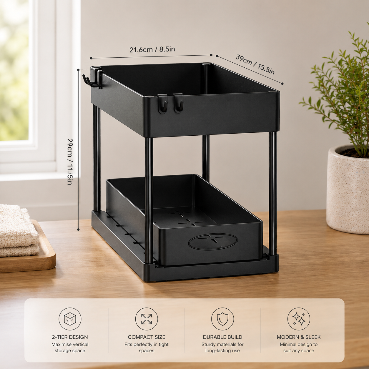 FlexiRack™ | Multi-Purpose Sliding Organiser