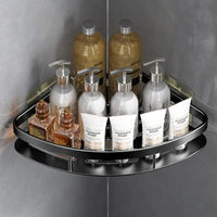 CornerFlow™ | Nail-Free Corner Shower Shelf
