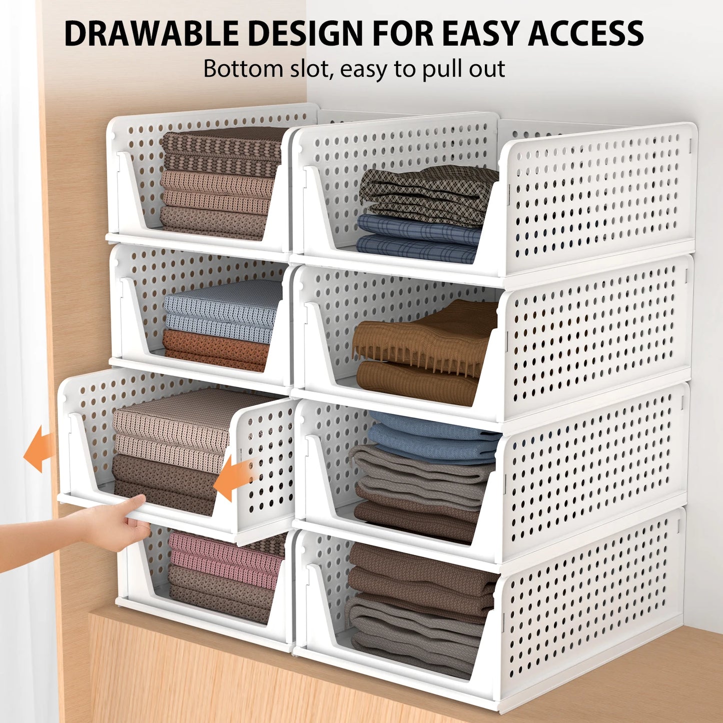 StackSmart™ 4-Piece Pull-Out Storage System
