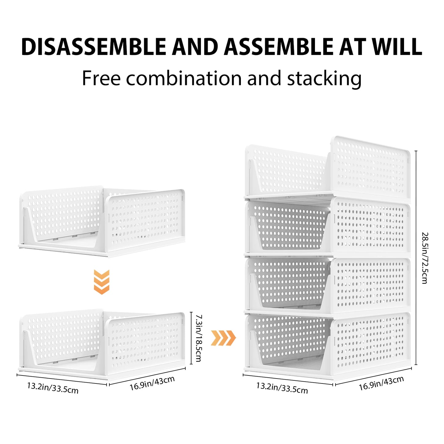 StackSmart™ 4-Piece Pull-Out Storage System