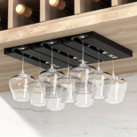 StemSmart™ | Under-Cabinet Glass Holder