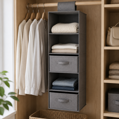 HangStore™ Hanging Wardrobe Organiser