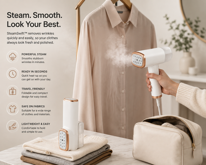 SteamSwift™ Portable Garment Steamer