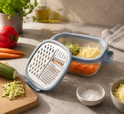 PrepPod™ | Multi-Function Grater Container
