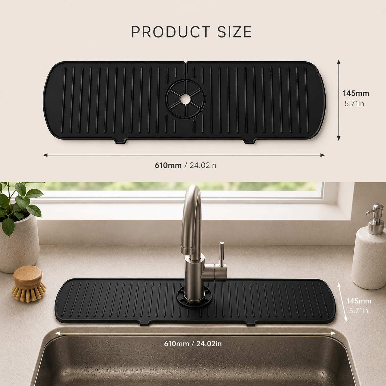 DryFlow™ | Sink Splash Mat