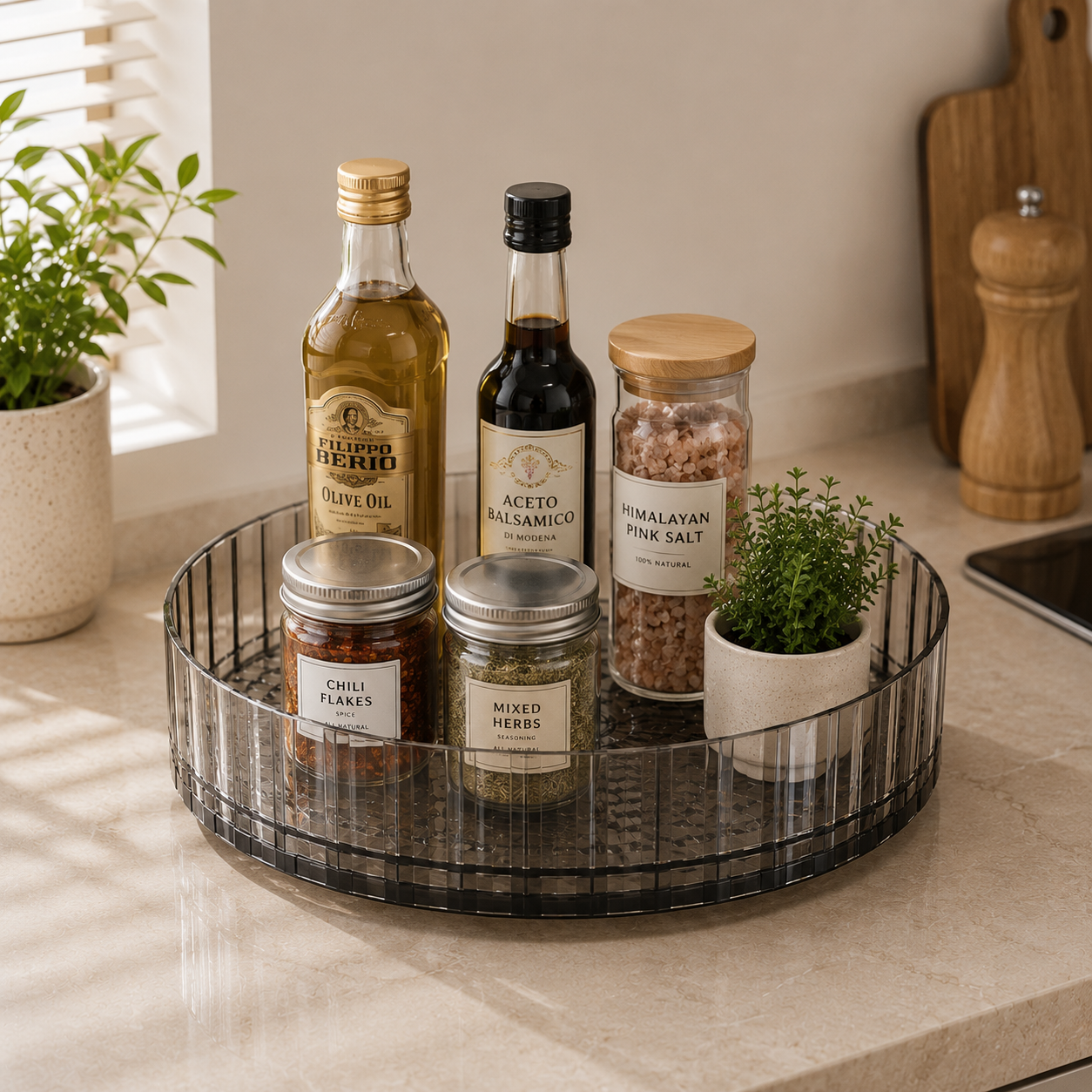 SpinStore™ 360° Rotating Storage Tray