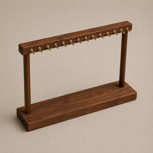 JewelFrame™ Wooden Jewellery Display Stand